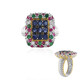 Bague en argent et Saphir bleu (Gems en Vogue)