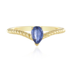 Bague en argent et Kyanite du Népal