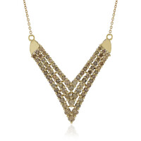 Collier en or et Diamant champagne I2 (de Melo)