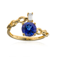 Bague en or et Tanzanite AAA (CIRARI)