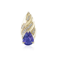 Pendentif en or et Tanzanite AAA (de Melo)