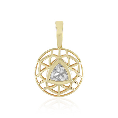 Pendentif en or et Zircon (Ornaments by de Melo)