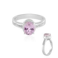 Bague en argent et Kunzite