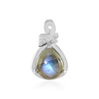 Pendentif en argent et Labradorite