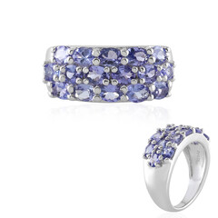 Bague en argent et Tanzanite