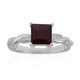 Bague en argent et Grenat Rhodolite