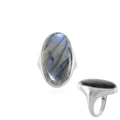 Bague en argent et Labradorite