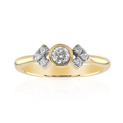 Bague en or et Diamant IF (D) (Annette)