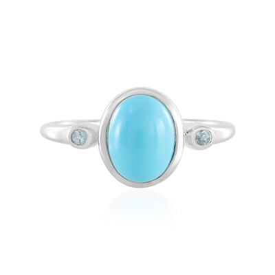 Bague en argent et Turquoise Sleeping Beauty