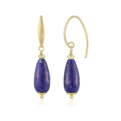 Boucles d'oreilles en argent et Lapis-Lazuli