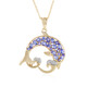 Collier en argent et Tanzanite