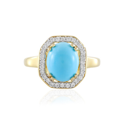 Bague en argent et Turquoise Sleeping Beauty