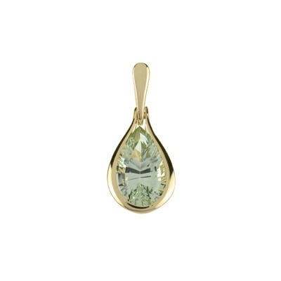 Pendentif en or et Améthyste verte (dagen)