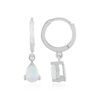 Boucles d'oreilles en argent et Opale Welo