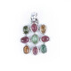 Pendentif en argent et Tourmaline