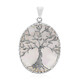 Pendentif en argent et Nacre (Art of Nature)