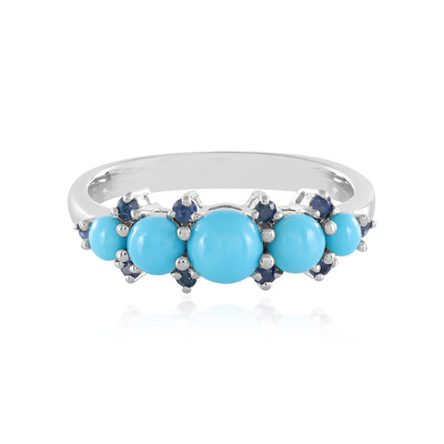 Bague en argent et Turquoise Sleeping Beauty (Faszination Türkis)