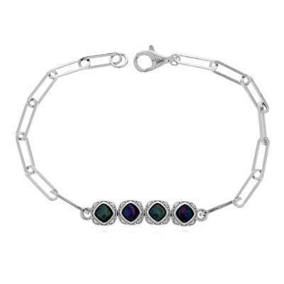 Bracelet en argent et Nacre