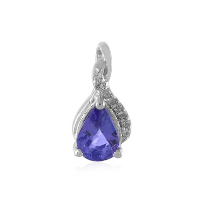 Pendentif en argent et Tanzanite