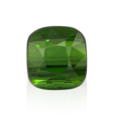 Gemme et Tourmaline verte 2,45 ct