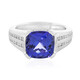 Bague en or et Tanzanite AAA (de Melo)