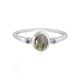 Bague en argent et Labradorite