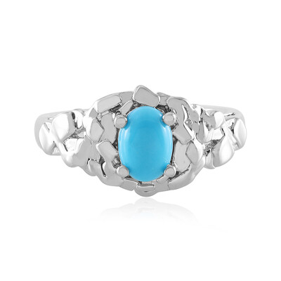 Bague en argent et Turquoise Sleeping Beauty