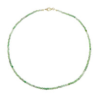 Collier en argent et Grenat Tsavorite