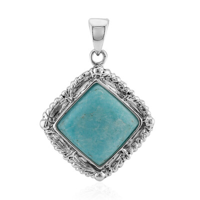 Pendentif en argent et Amazonite (Art of Nature)