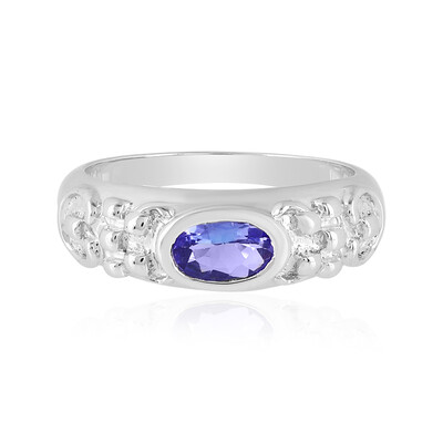 Bague en argent et Tanzanite