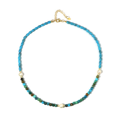 Collier en argent et Turquoise (Riya)