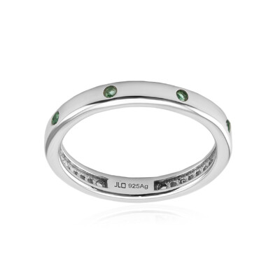 Bague en argent et Emeraude de Zambie