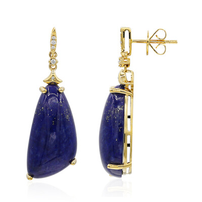 Boucles d'oreilles en or et Lapis-Lazuli (CIRARI)