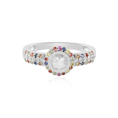 Bague en argent et Zircon