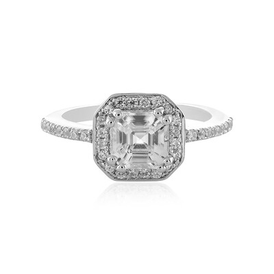 Bague en argent et Zircon (MONOSONO COLLECTION)