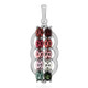 Pendentif en argent et Tourmaline