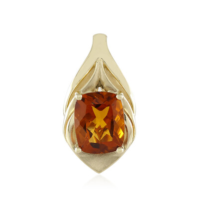 Pendentif en or et Citrine Madère (de Melo)