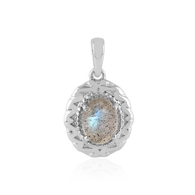 Pendentif en argent et Labradorite