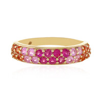 Bague en or et Saphir parme (Adela Gold)