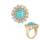 Bague en argent et Turquoise