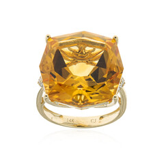 Bague en or et Citrine (CIRARI)