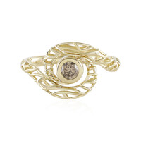 Bague en or et Diamant champagne I2 (Ornaments by de Melo)