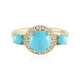 Bague en argent et Turquoise Sleeping Beauty