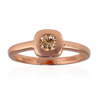 Bague en or et Diamant rose de France VS1 d'Argyle