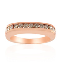 Bague en or et Diamant rose de France SI1 d'Argyle 