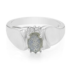 Bague en argent et Labradorite