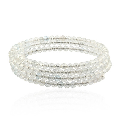 Bracelet et Topaze blanche (Riya)