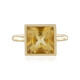 Bague en argent et Citrine