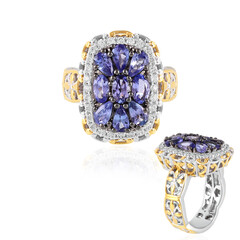 Bague en argent et Tanzanite (Gems en Vogue)