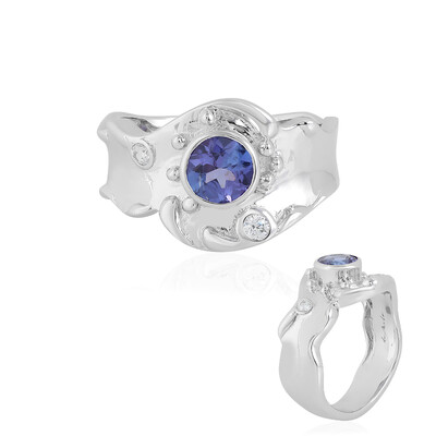 Bague en argent et Tanzanite (de Melo)